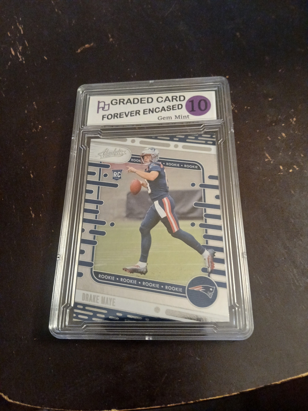 2024 Absolute Drake Maye Gem Mint 10 Rookie Compare at 60.00
